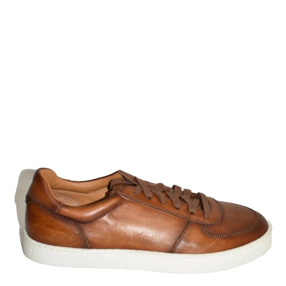 New! Magnanni 24478 Lo Low Top Sneaker White Size 7 M DD489